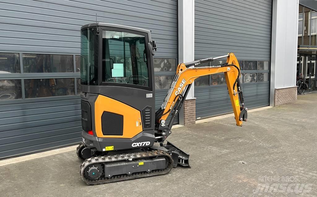 CASE CX17D Mini rýpadla < 7t