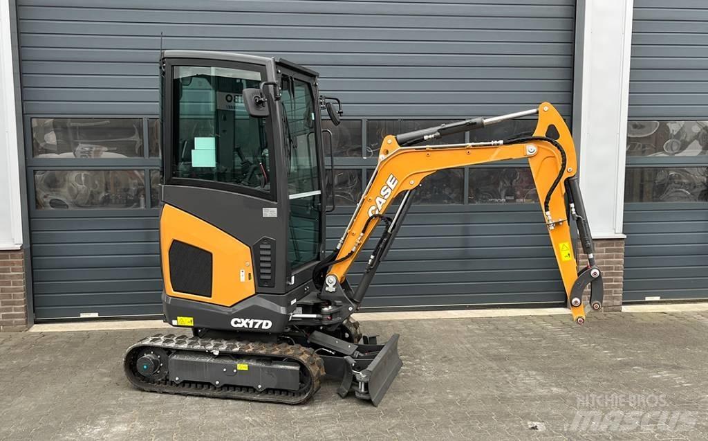 CASE CX17D Mini rýpadla < 7t