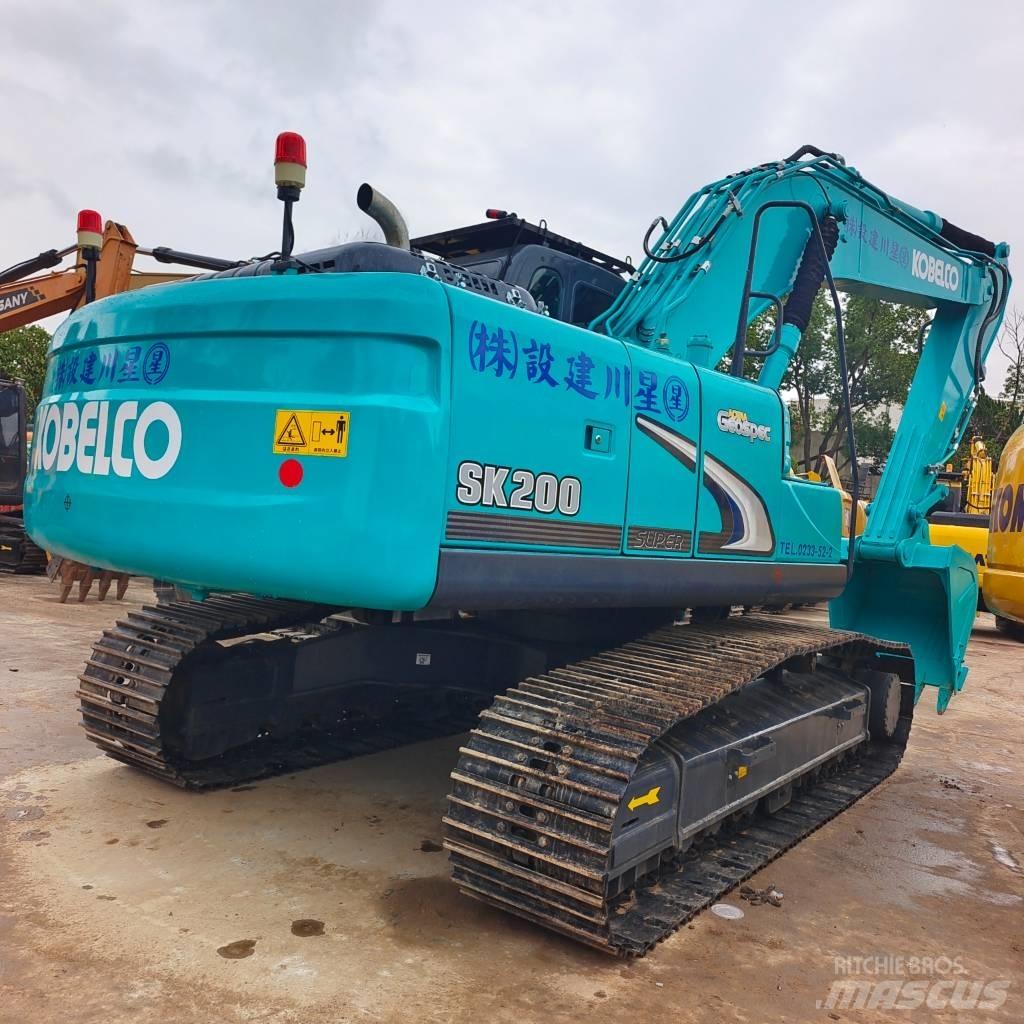 Kobelco SK 200 Pásová rýpadla