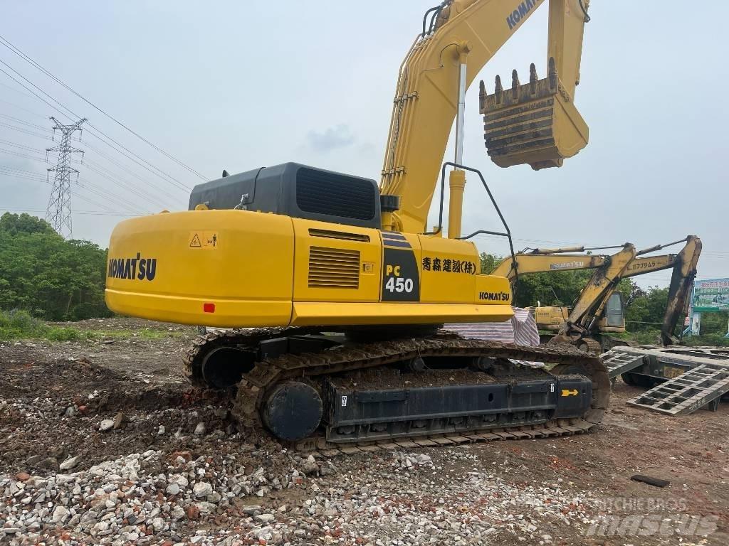 Komatsu PC 450-8 Pásová rýpadla