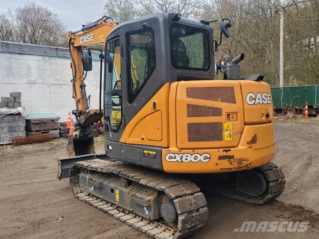 CASE CX 80 C Pásová rýpadla