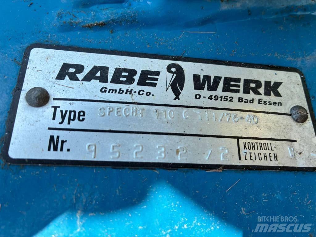 Rabe Specht 110 Oboustranné pluhy