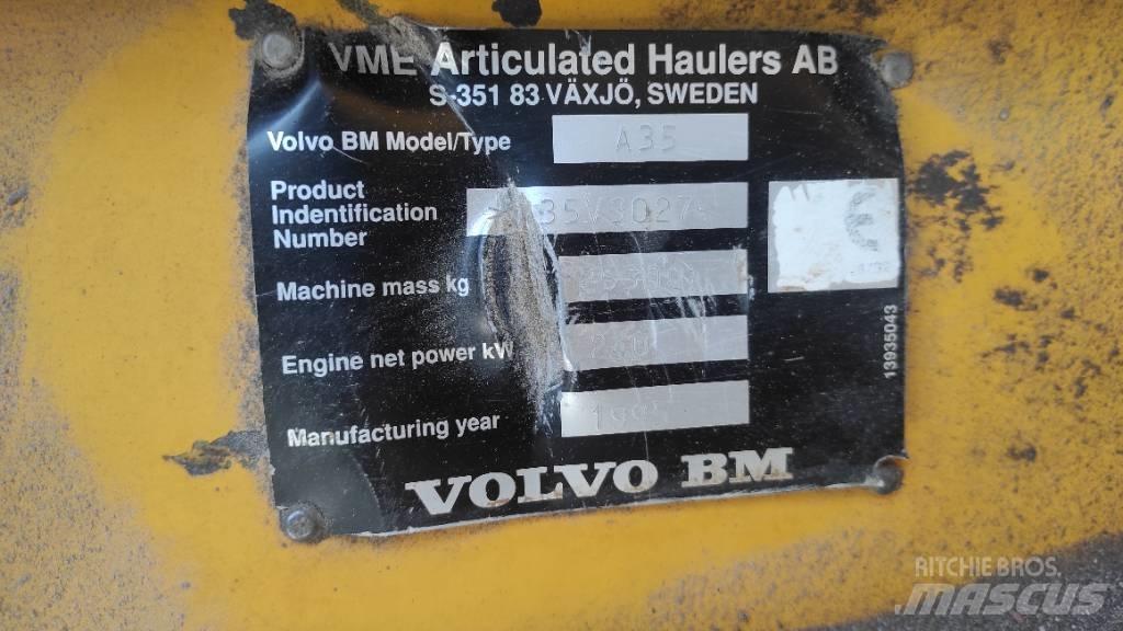 Volvo A 35 Kloubové dempry