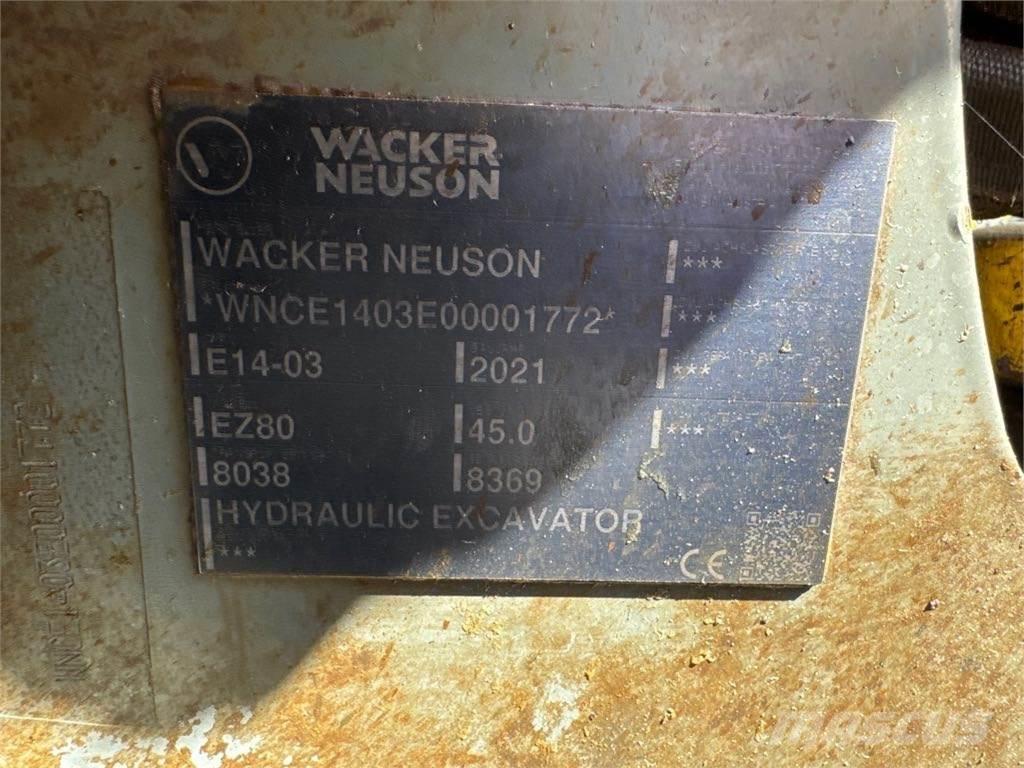 Wacker Neuson EZ80 Pásová rýpadla