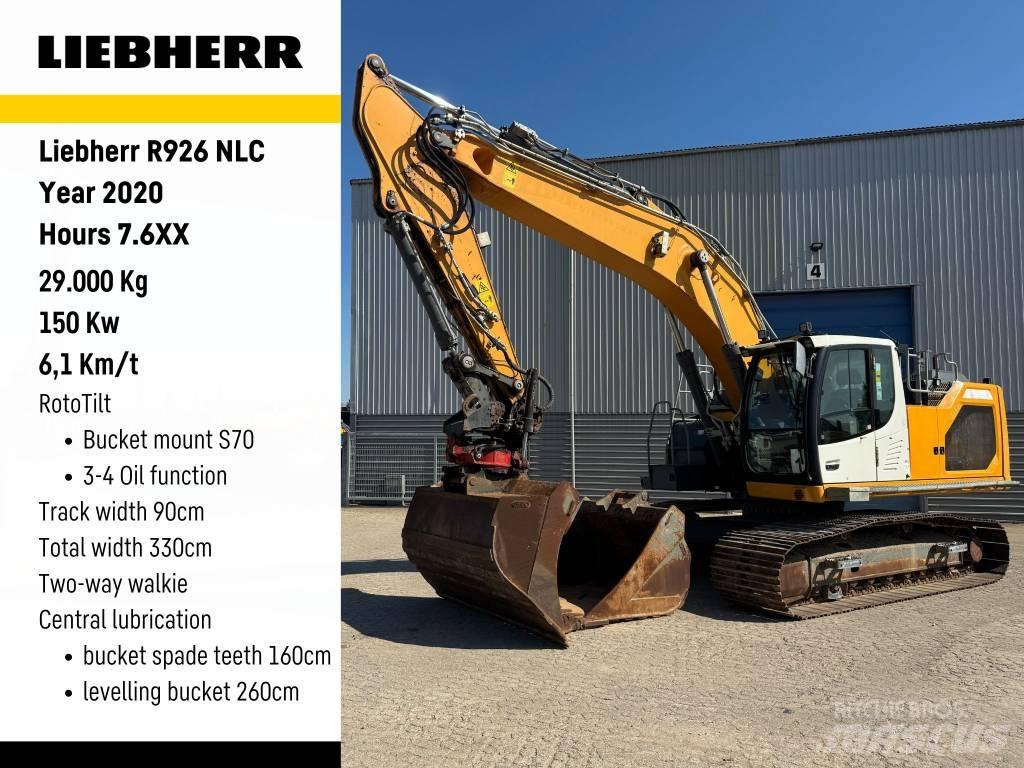 Liebherr R 926 LC Pásová rýpadla
