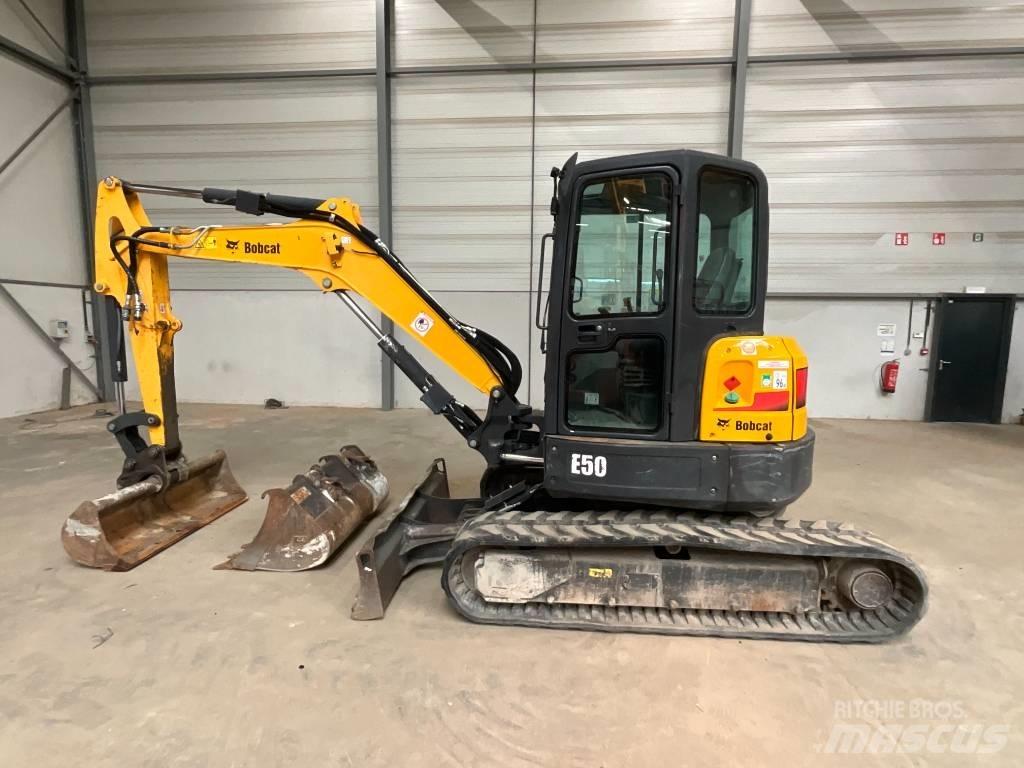 Bobcat E 50 Mini rýpadla < 7t