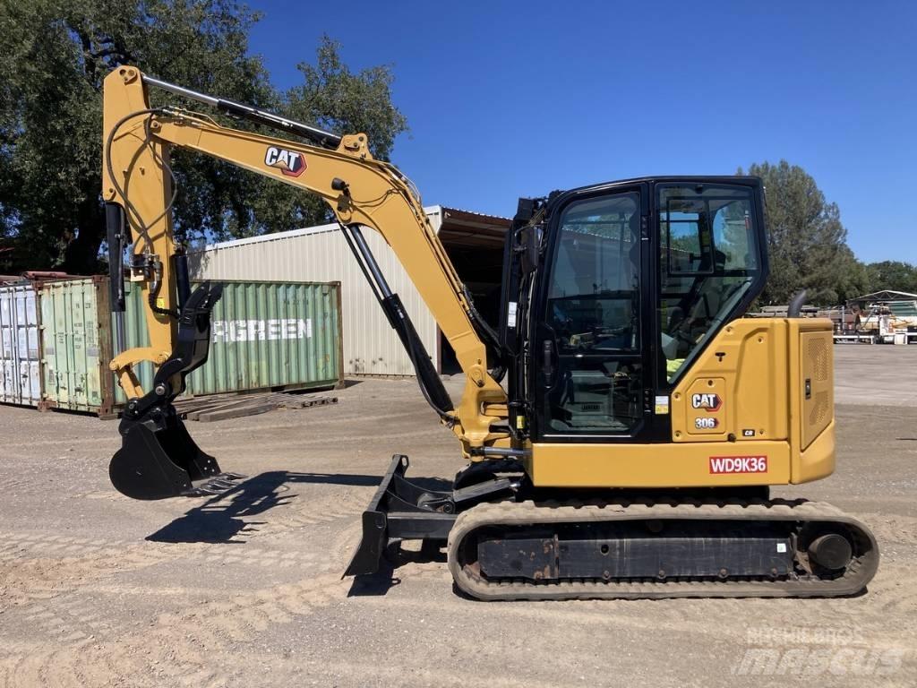 CAT 306CR Pásová rýpadla