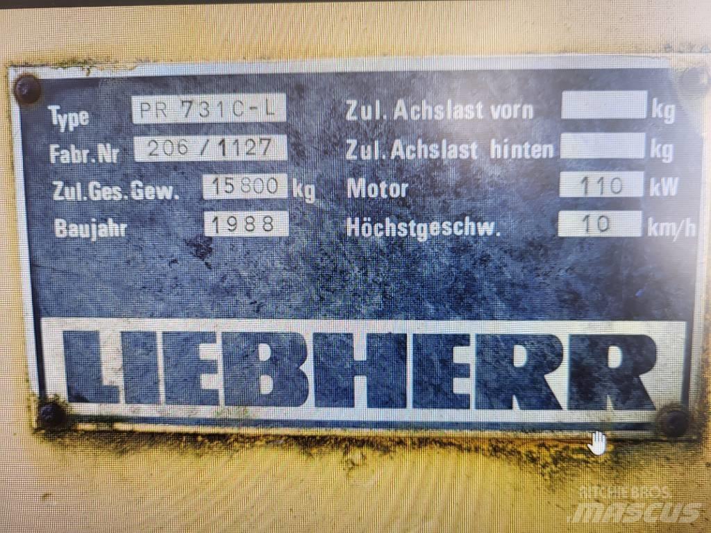 Liebherr PR 731 CL Pásové dozery