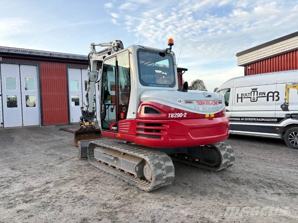 Takeuchi TB290 Midi rýpadla 7t - 12t