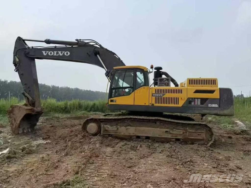 Volvo EC 480 D L Pásová rýpadla