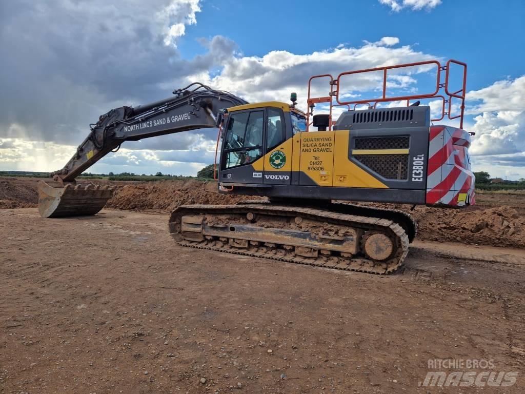 Volvo EC380EL Pásová rýpadla