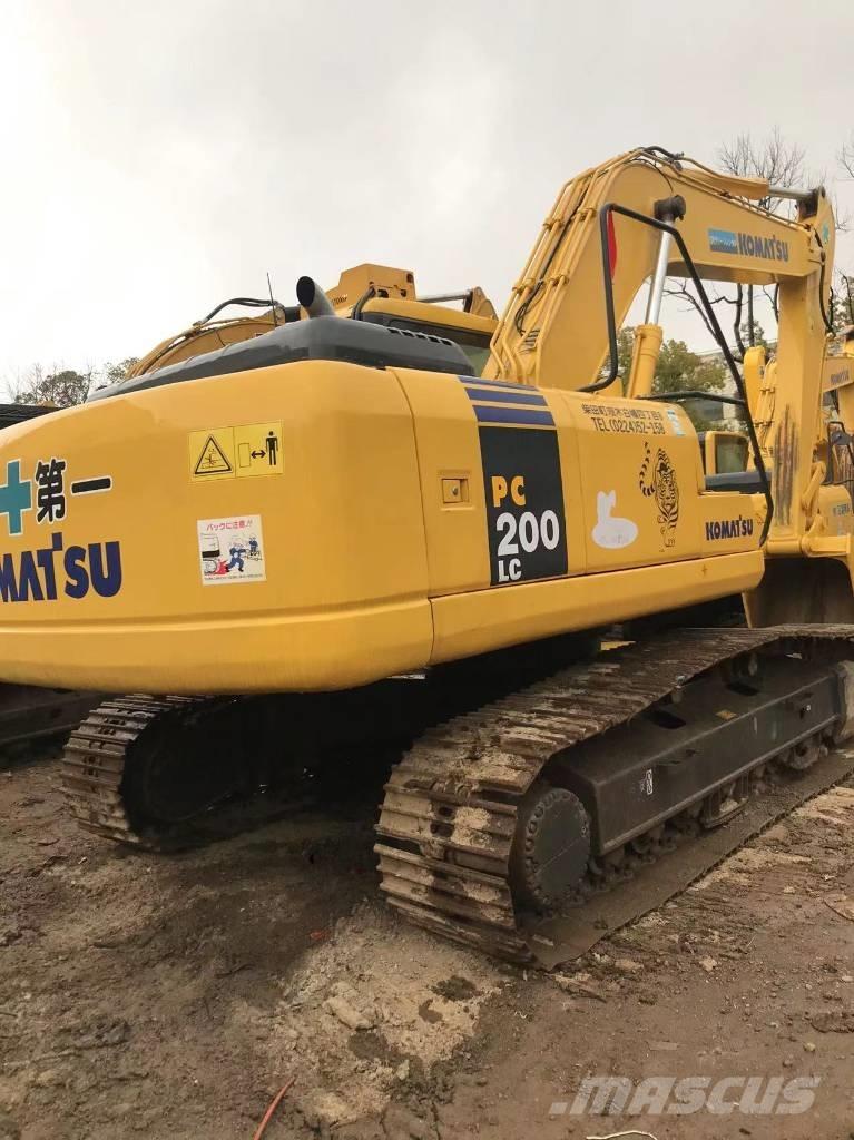 Komatsu pc200-7 Pásová rýpadla