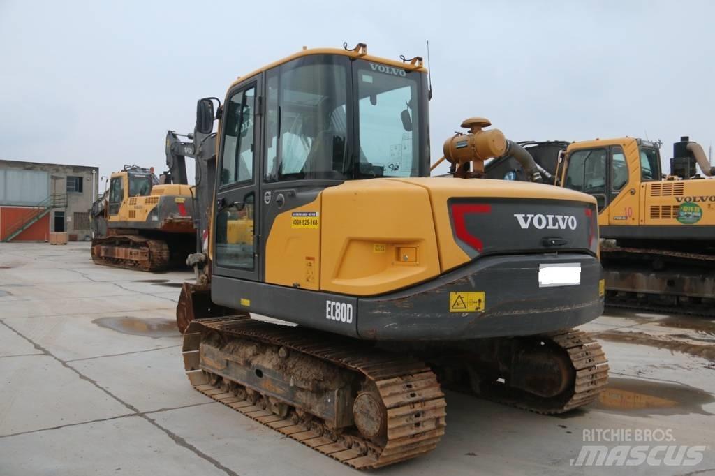 Volvo EC65 Pásová rýpadla