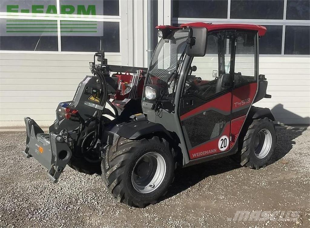 Weidemann t4512 Teleskopické nakladače pro zemědělství