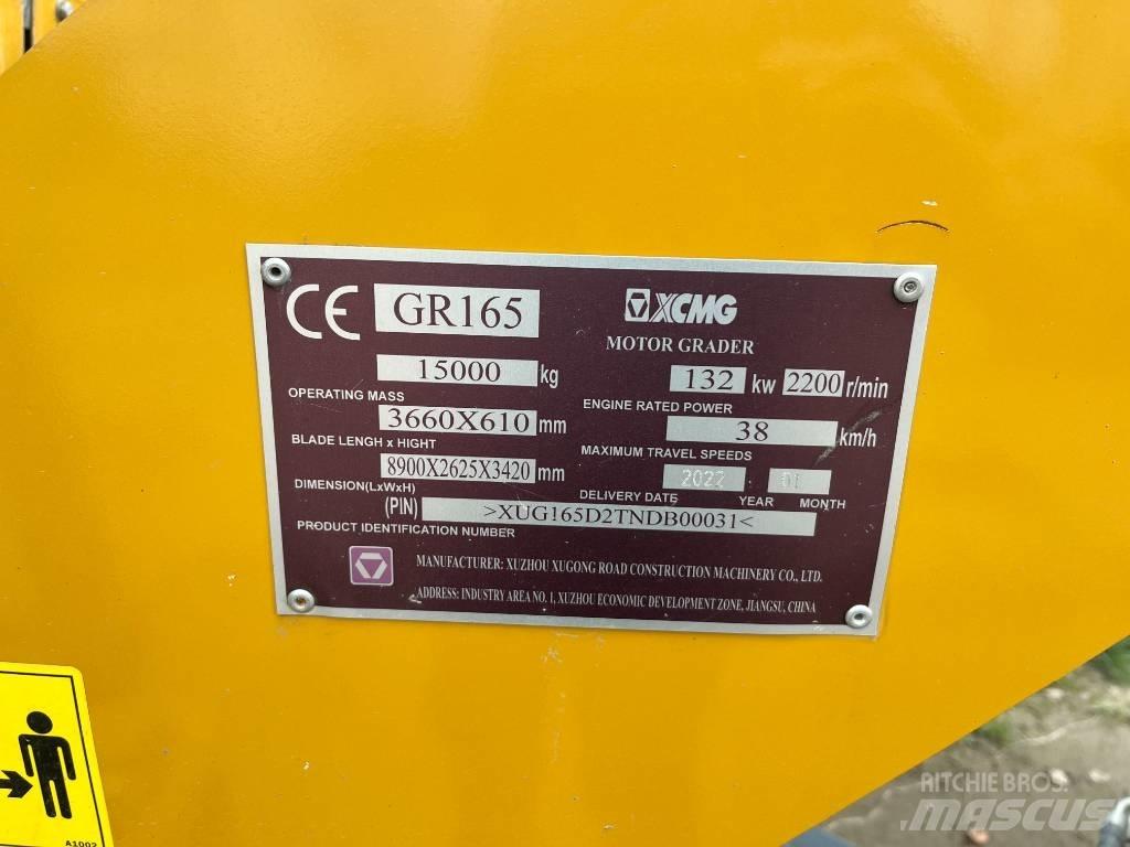 XCMG GR 165 Grejdry