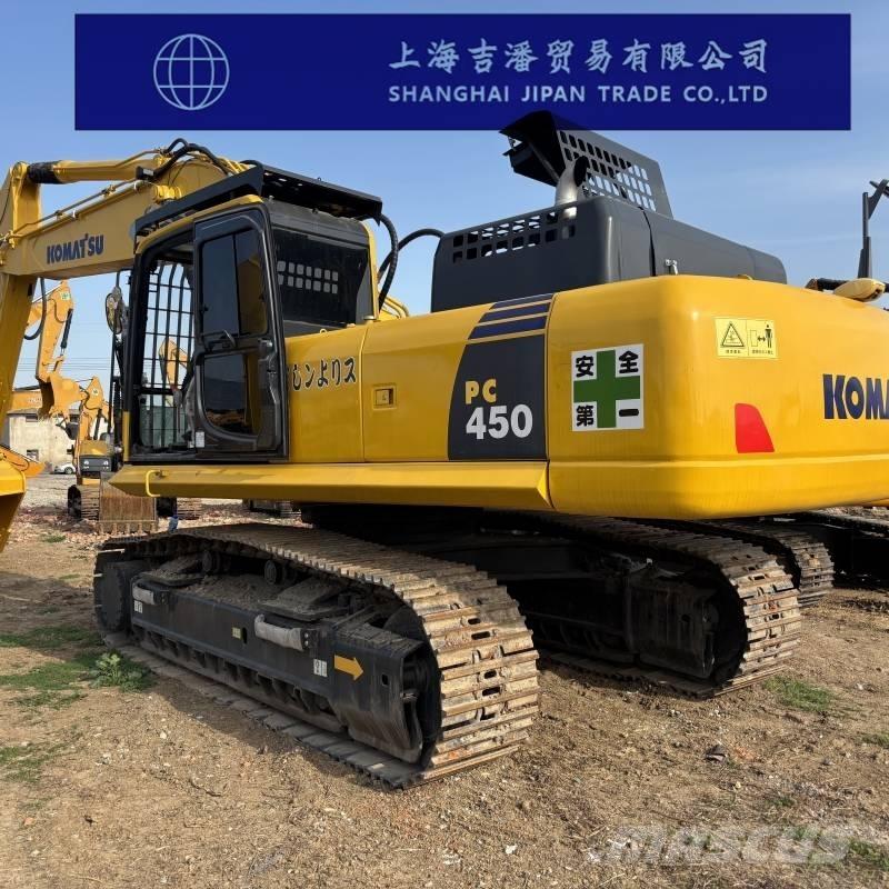 Komatsu PC 450 Pásová rýpadla