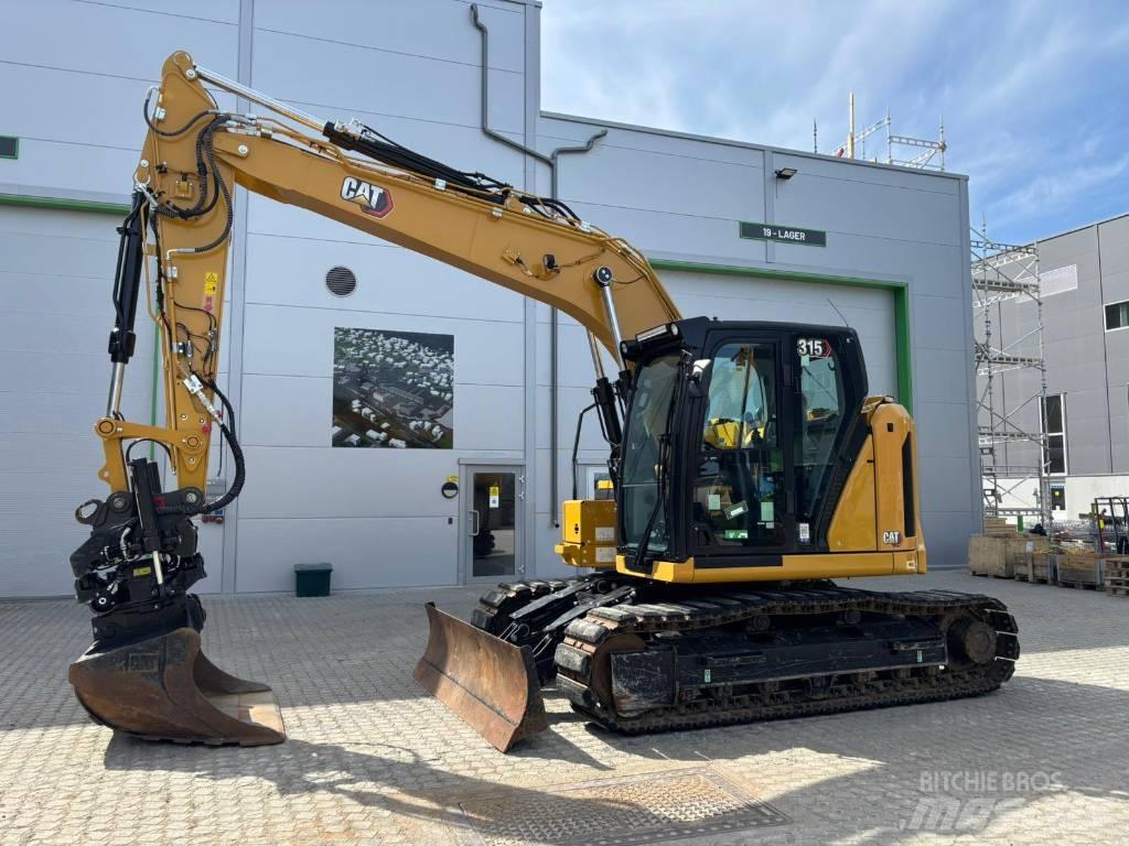 CAT 315 07C Pásová rýpadla