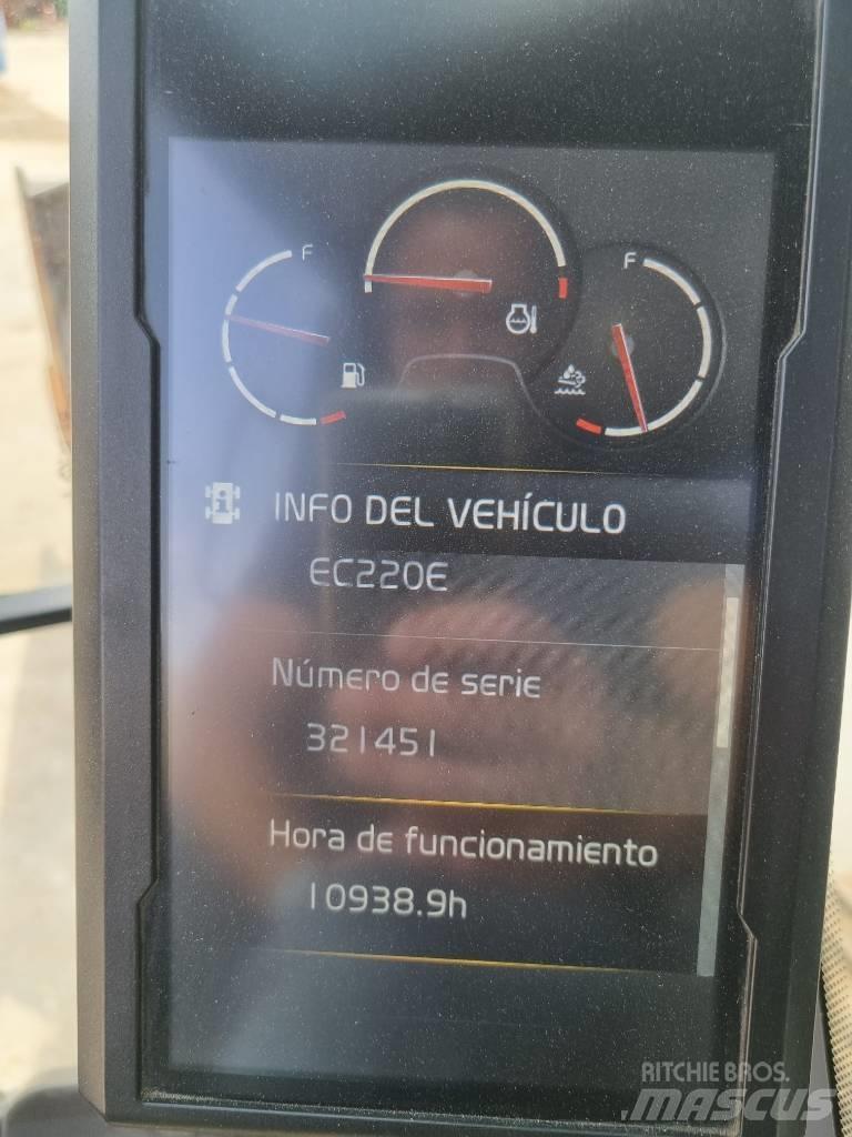 Volvo EC220EL Pásová rýpadla