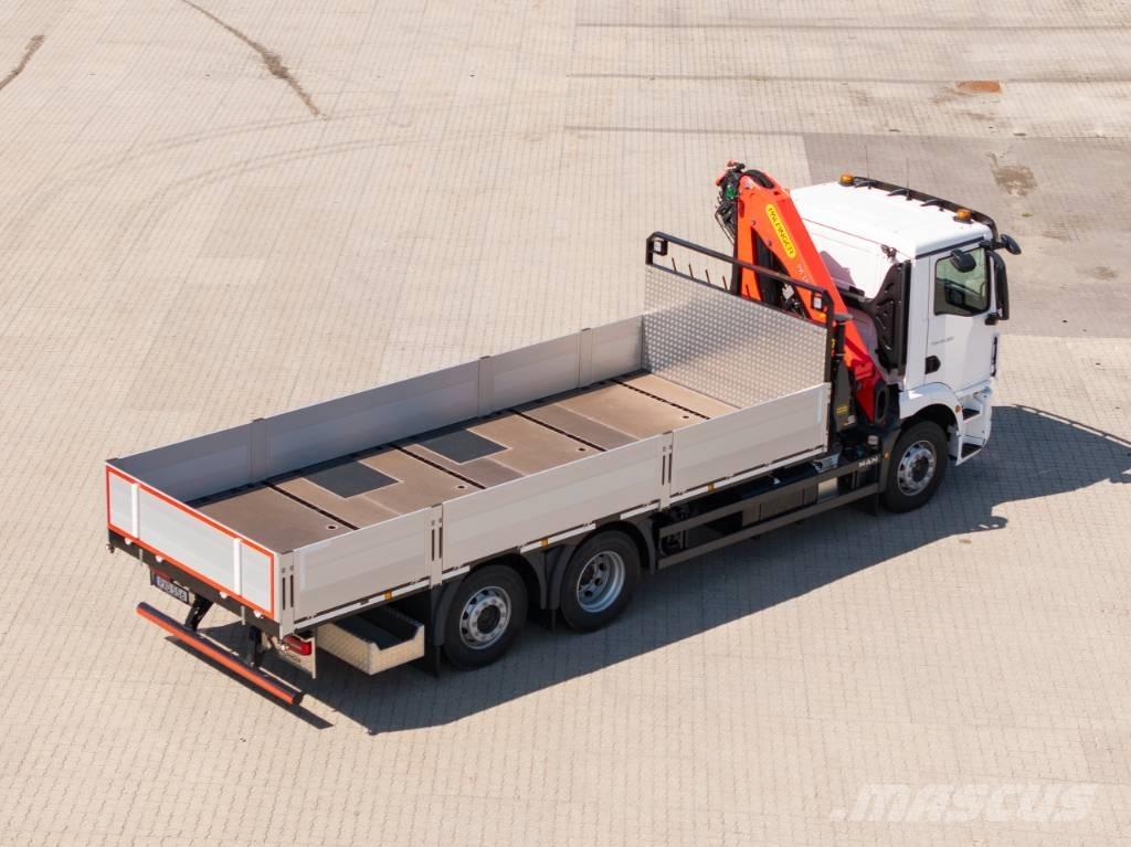 MAN TGM 26.320 6x2-4 Autojeřáby, hydraulické ruky