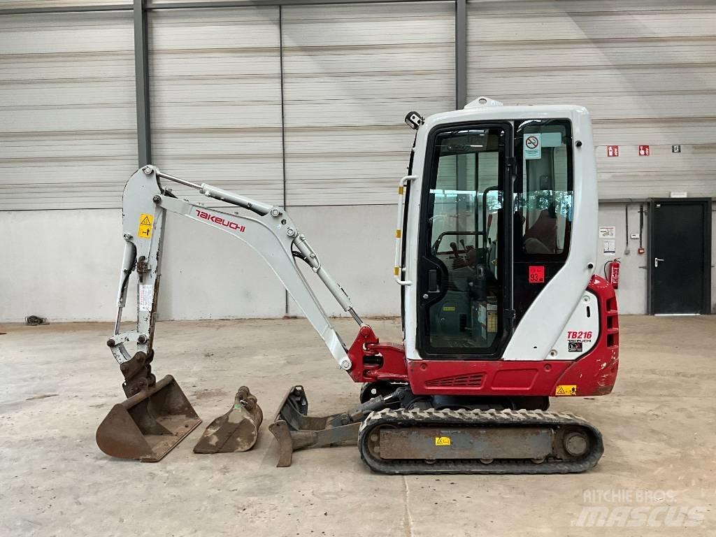 Takeuchi TB 216 Mini rýpadla < 7t