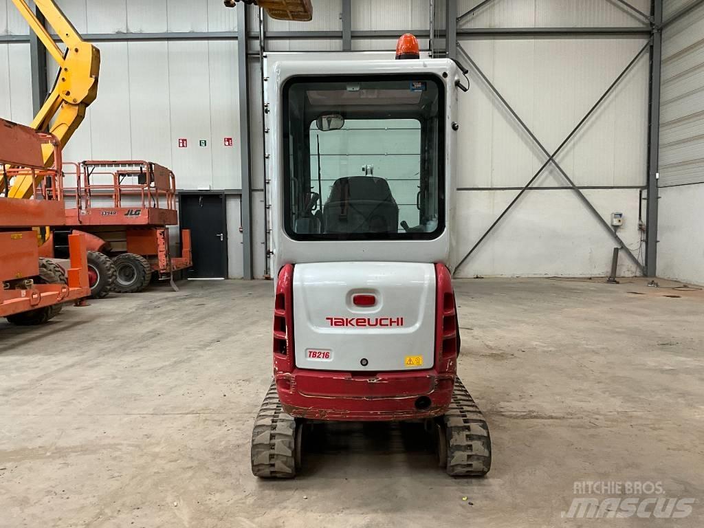 Takeuchi TB 216 Mini rýpadla < 7t