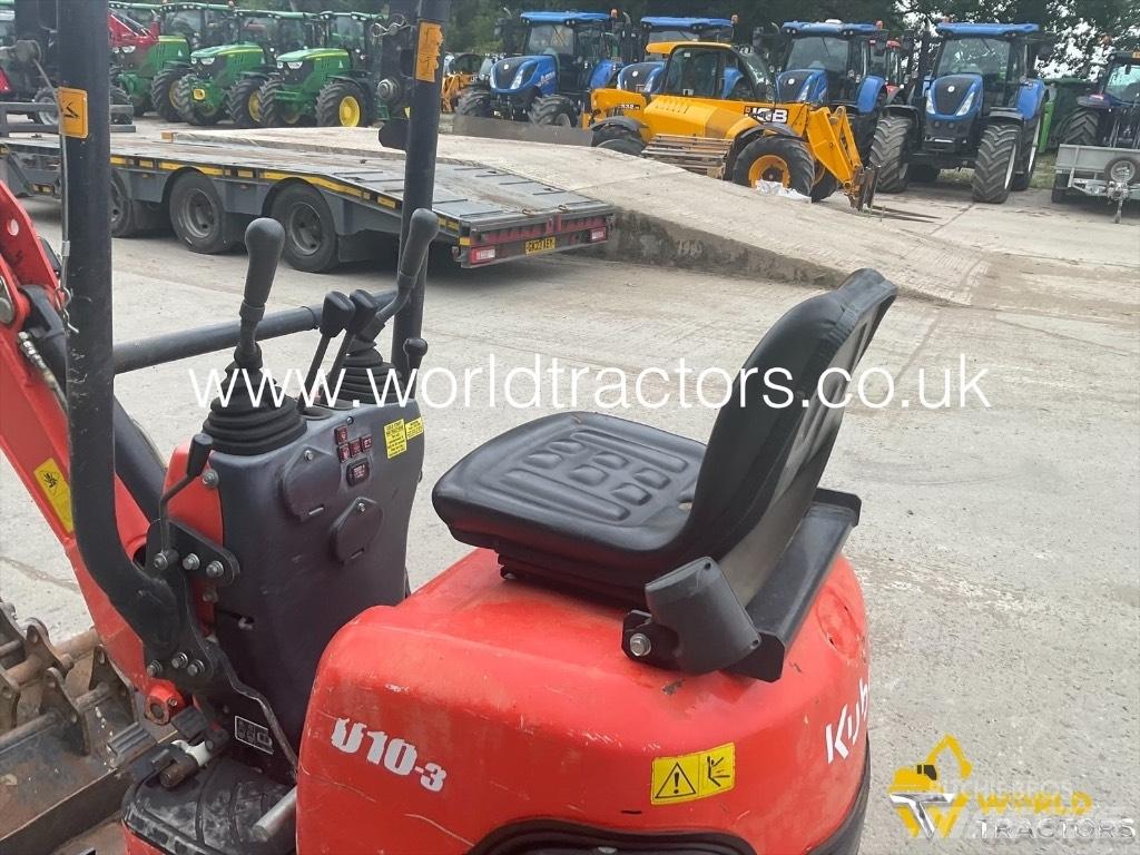 Kubota U 10-3 Mini rýpadla < 7t