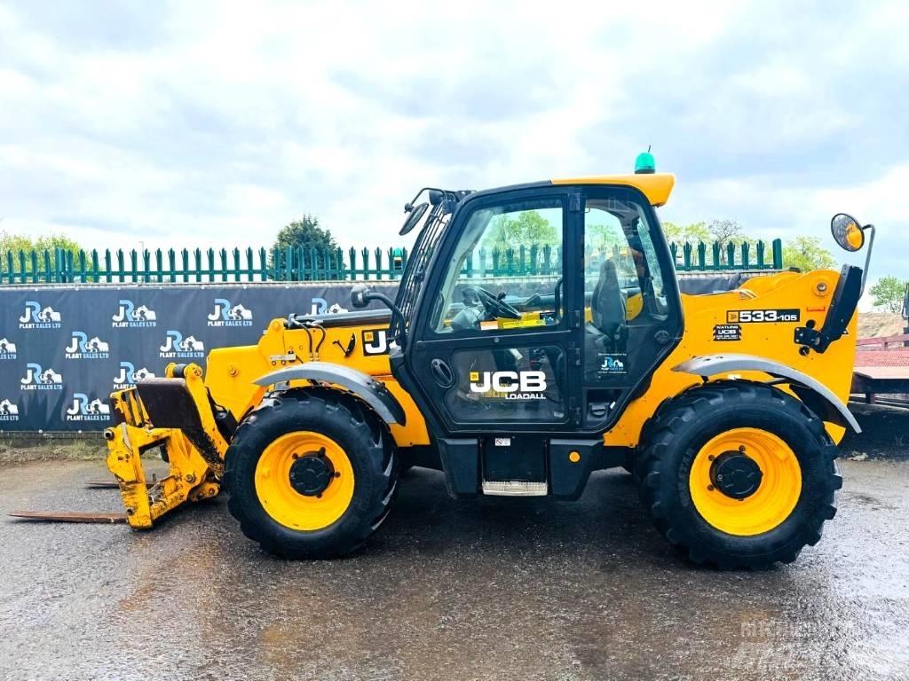 JCB 533-105 Teleskopické manipulátory