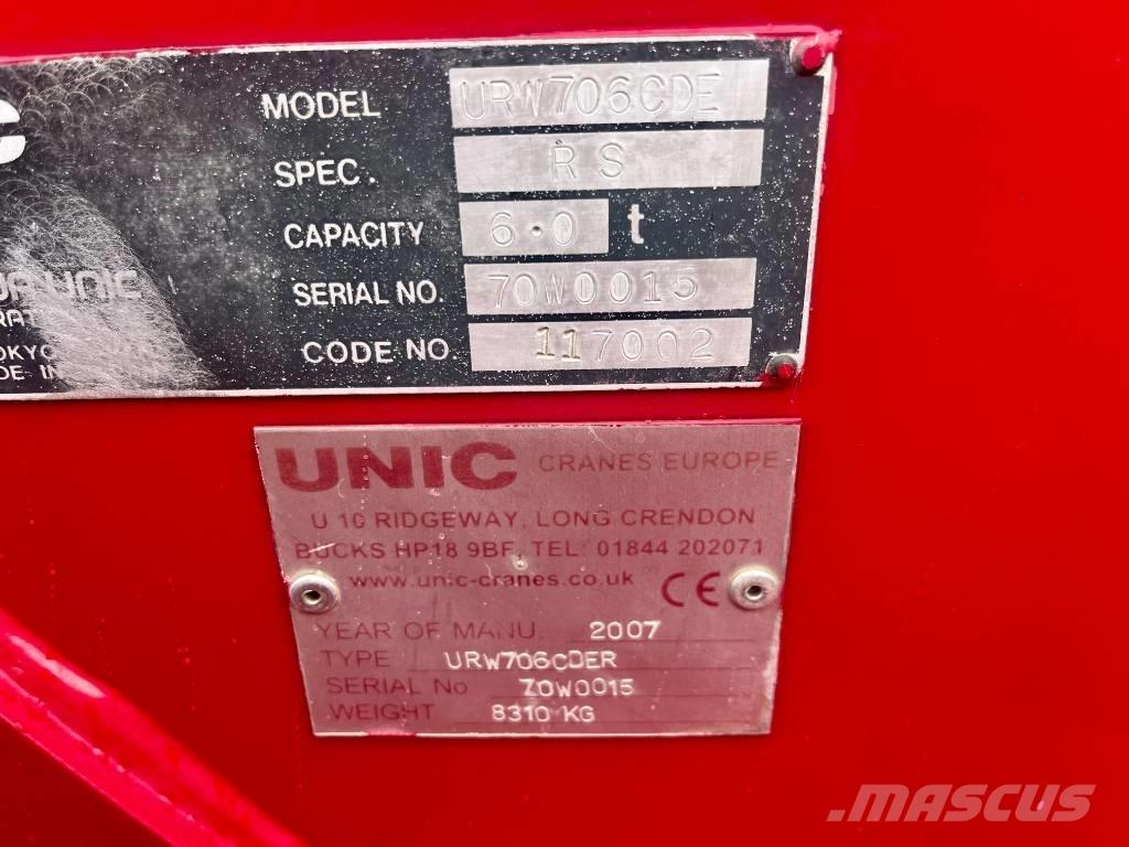 Unic URW 706 Minijeřáby
