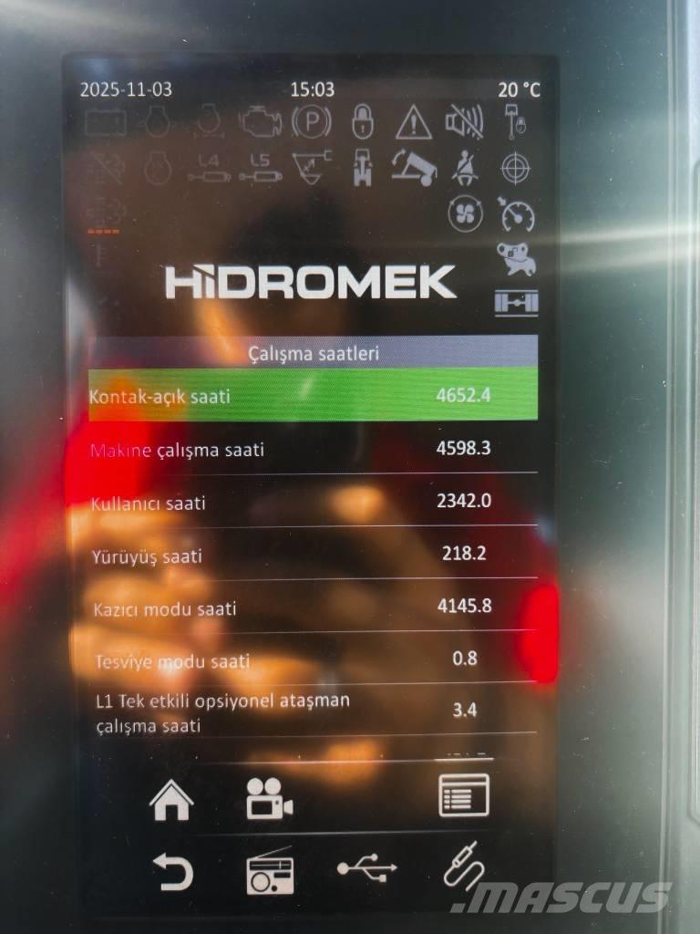 Hidromek 230 NLC Pásová rýpadla