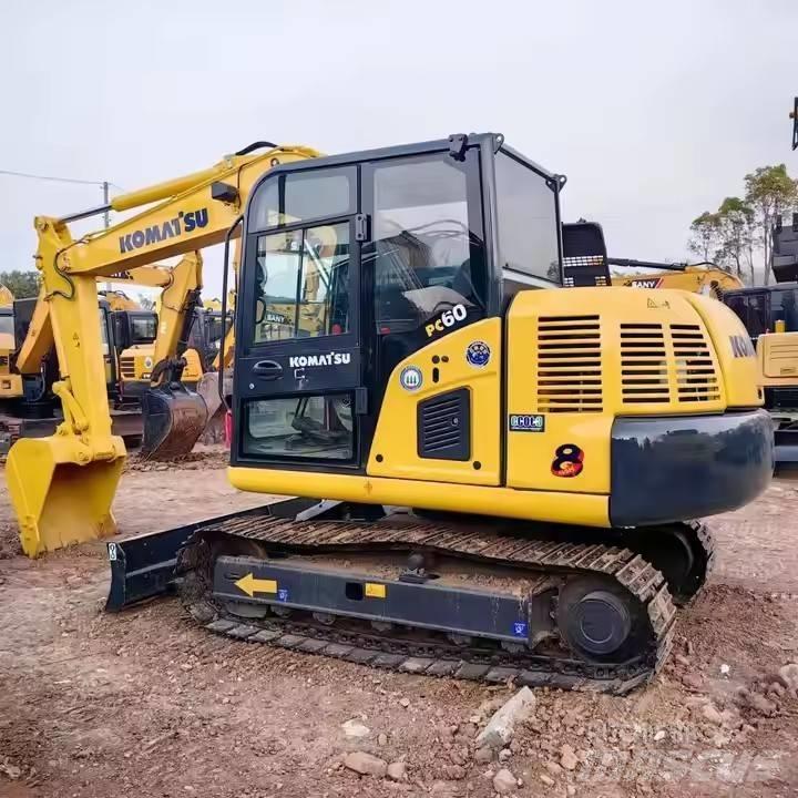 Komatsu PC60 Pásová rýpadla