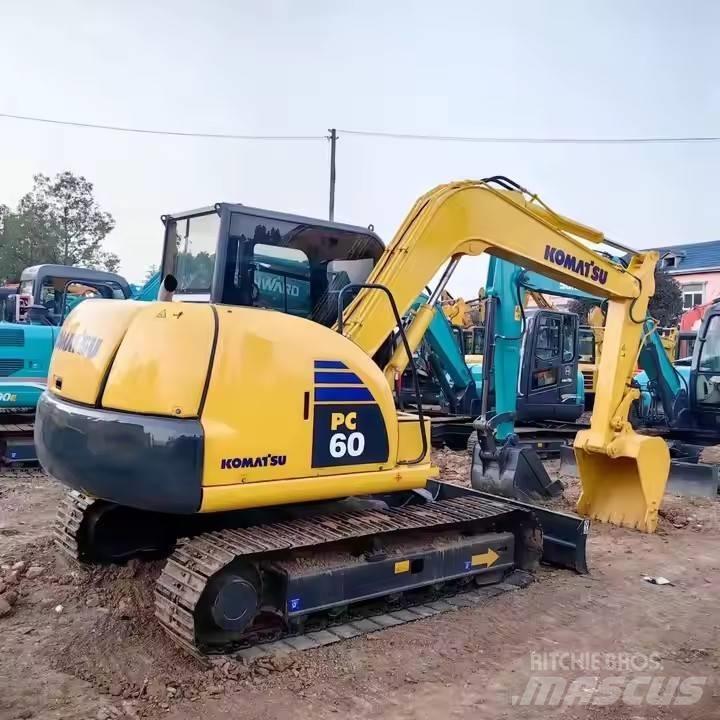 Komatsu PC60 Pásová rýpadla