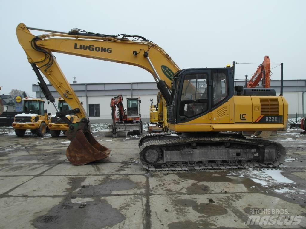 LiuGong CLG 922 E Pásová rýpadla