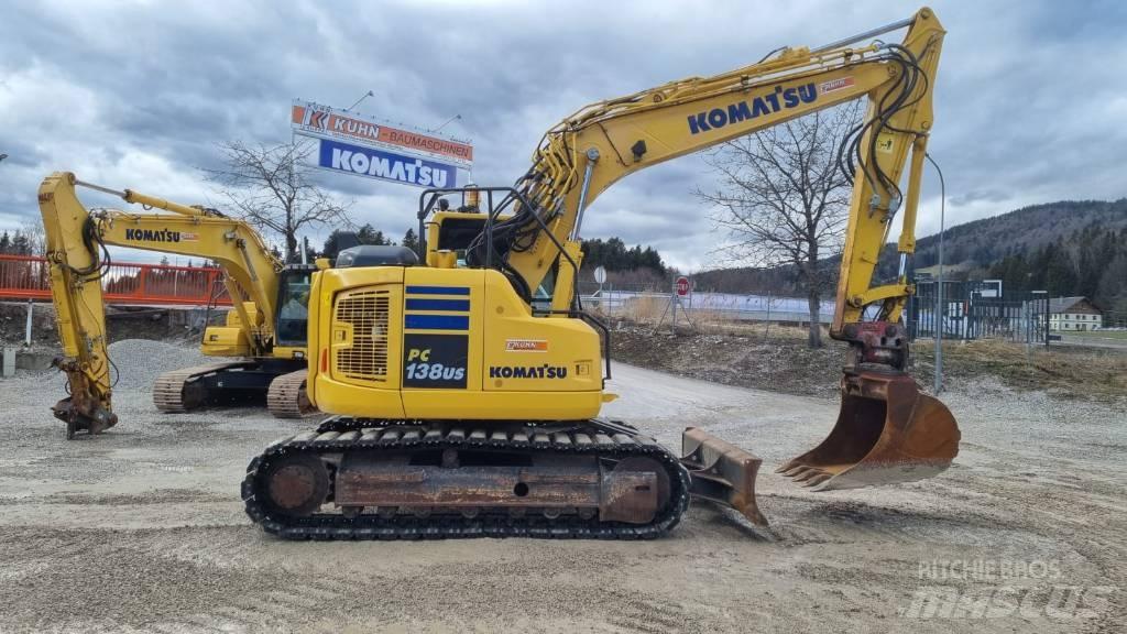 Komatsu PC 138 US-11 Pásová rýpadla