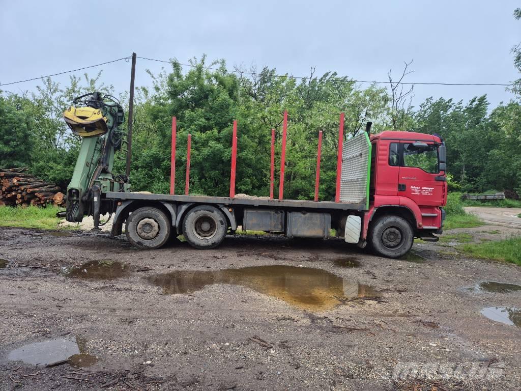 MAN TGA 26.430 Vozy na přepravu kmenů