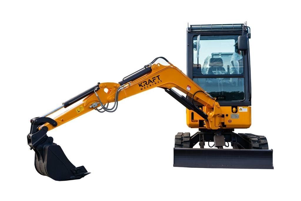 Kraft KE28 Mini rýpadla < 7t