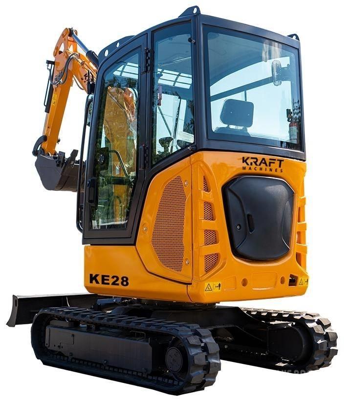 Kraft KE28 Mini rýpadla < 7t