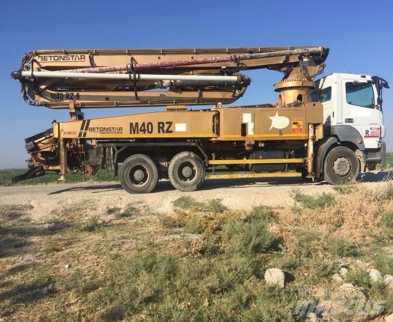Betonstar 40M-5RZ Nákladní auta s čerpadly betonu