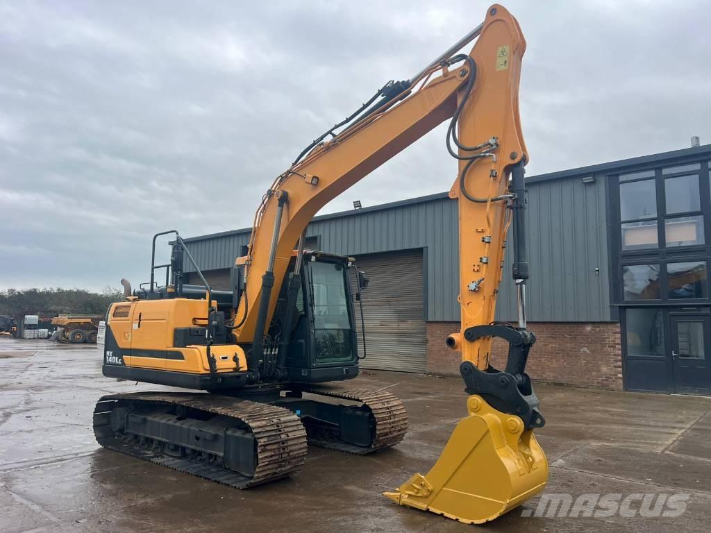 Hyundai HX 140 L Pásová rýpadla