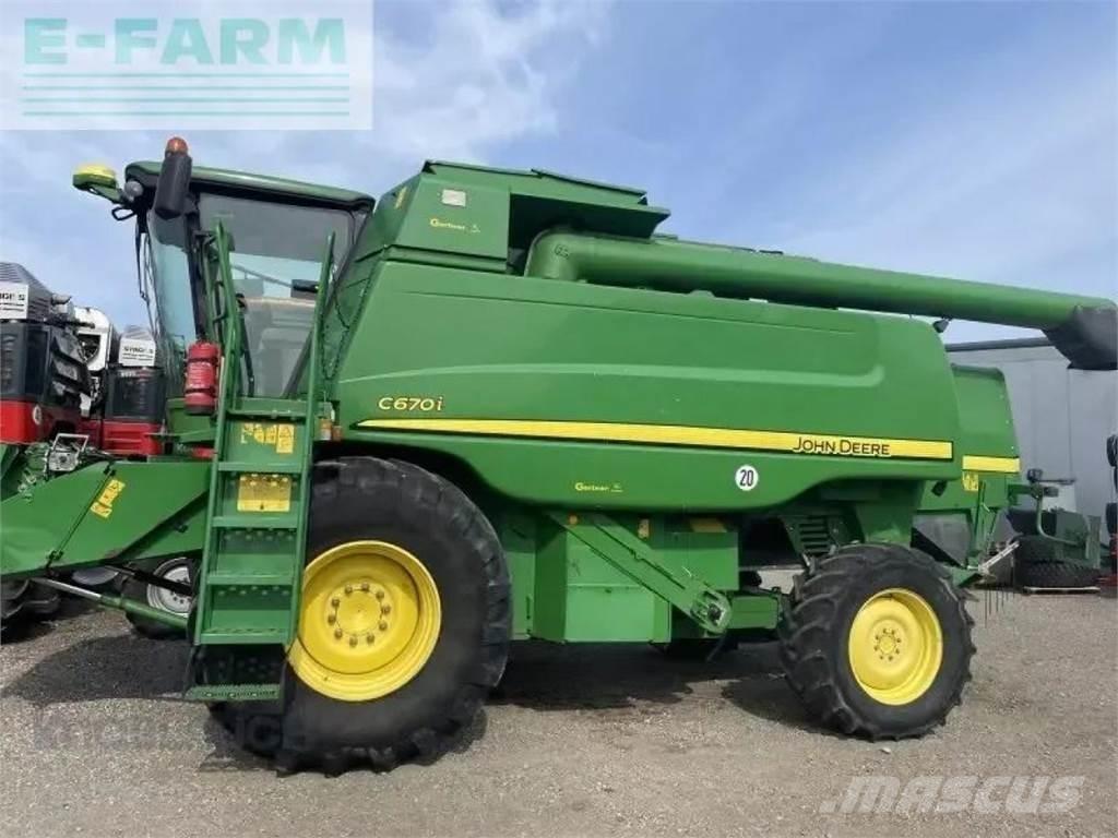 John Deere c670i Sklízecí mlátičky