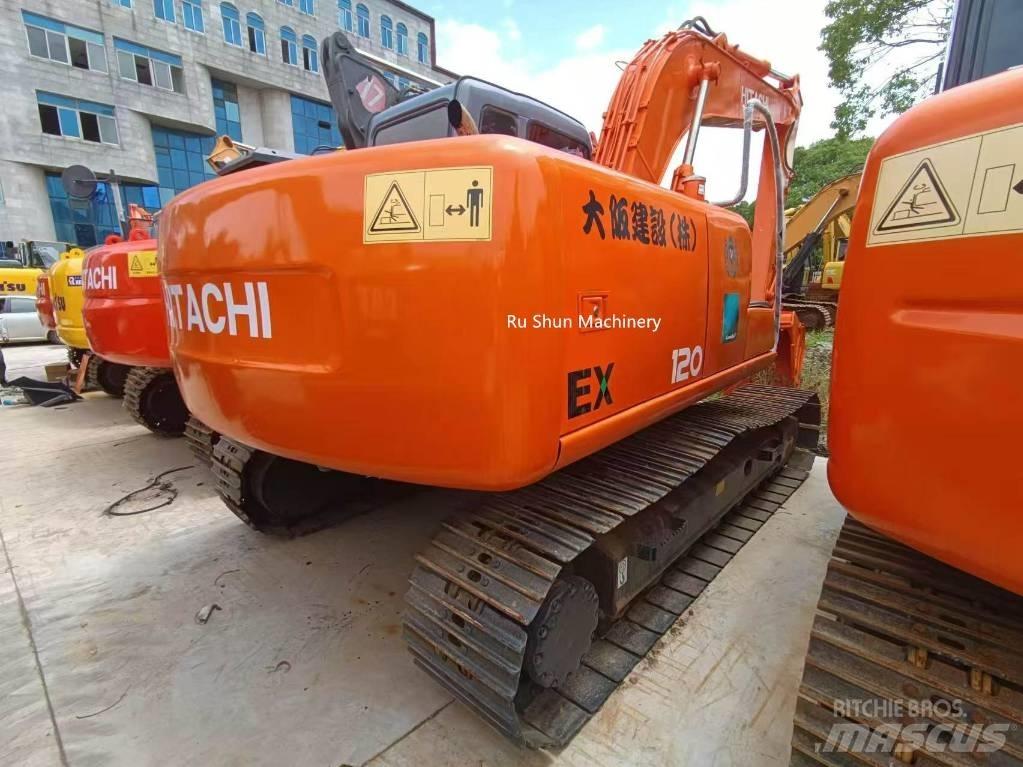 Hitachi EX 120 Pásová rýpadla