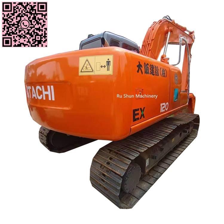 Hitachi EX 120 Pásová rýpadla