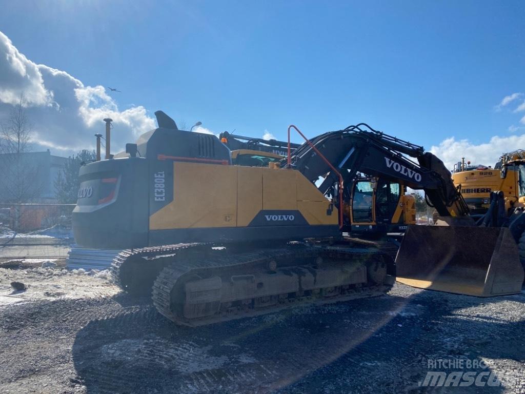 Volvo EC380EL Pásová rýpadla