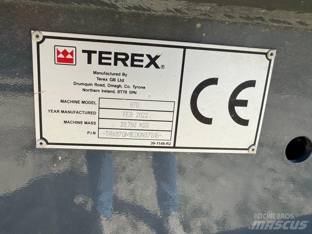 Terex 870 Mobilní třídiče