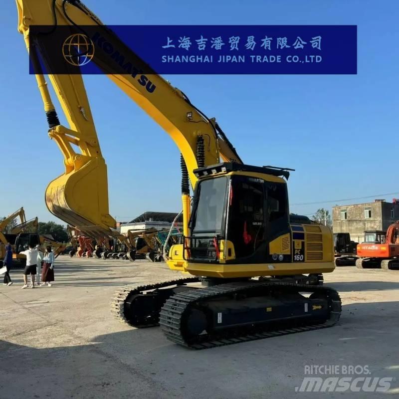 Komatsu PC 160 Pásová rýpadla