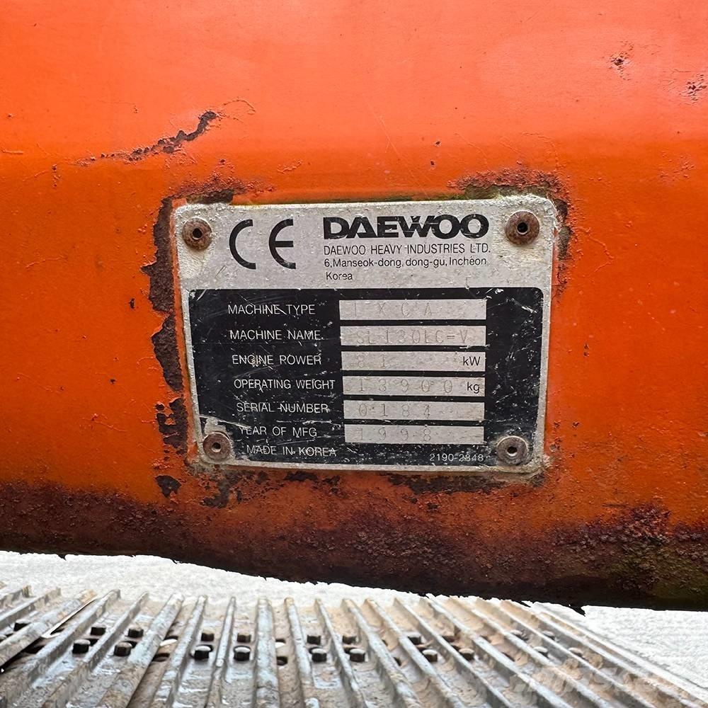 Daewoo 130LC Pásová rýpadla