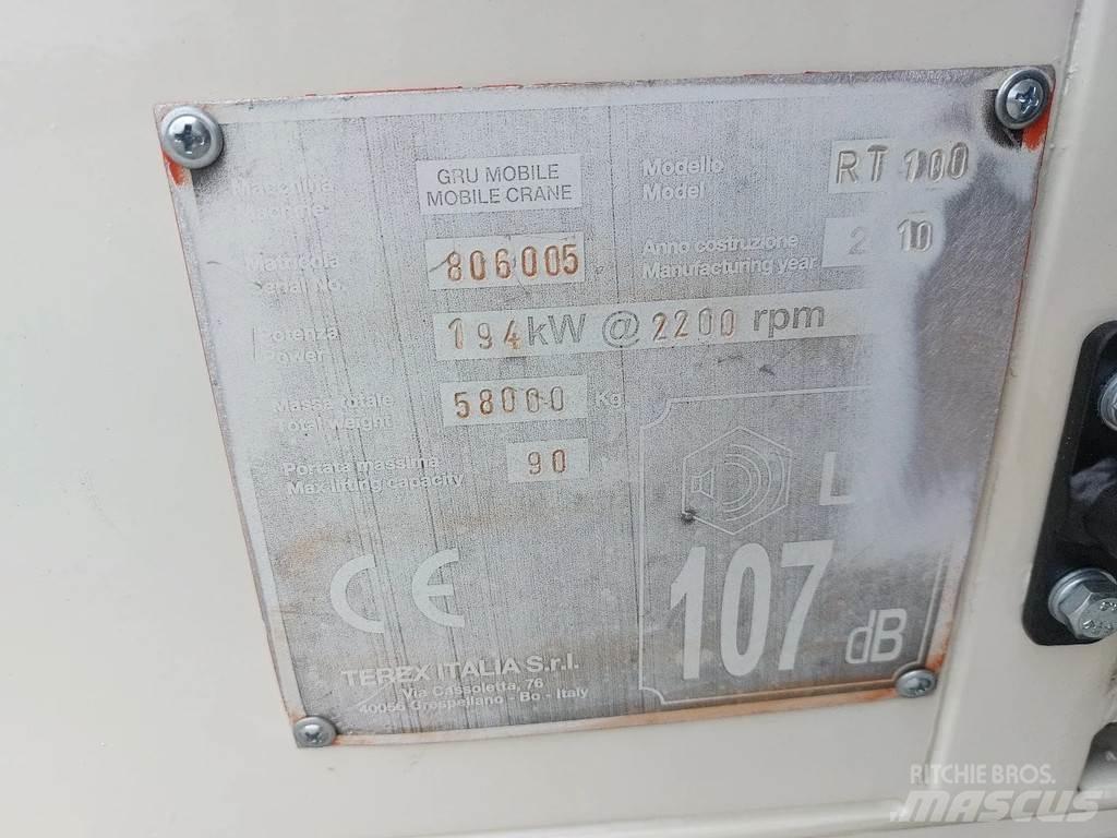 Terex RT100 Jeřáby pro těžký terén