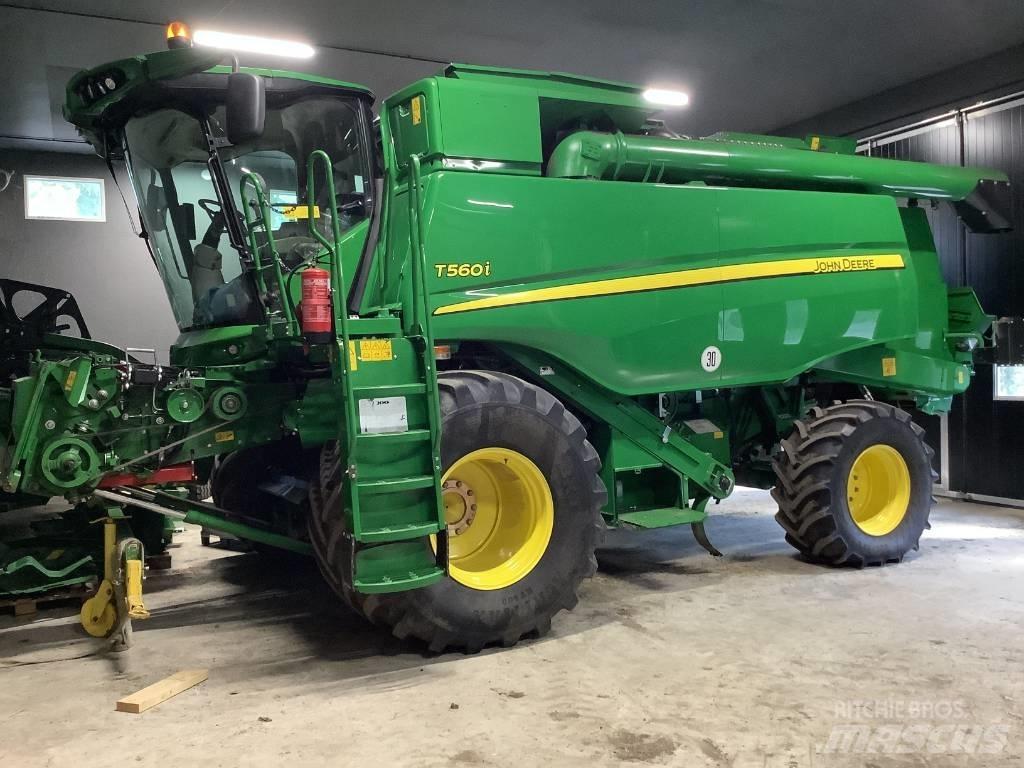 John Deere T 560 i Sklízecí mlátičky