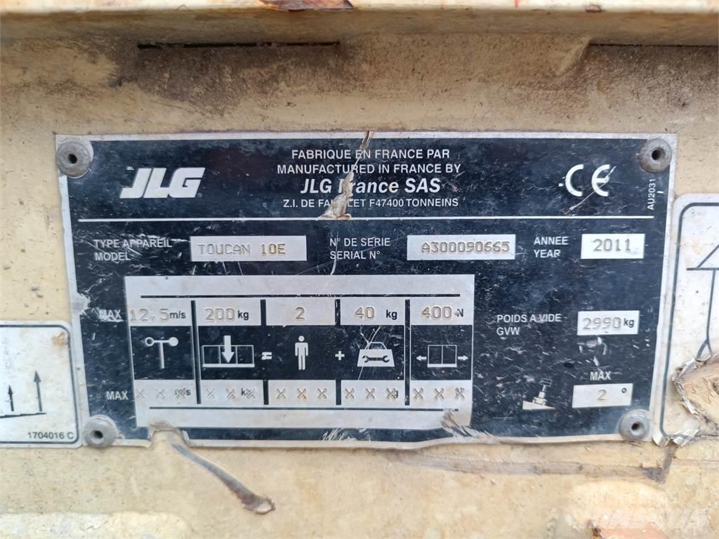 JLG T10E Další zvedače a plošiny