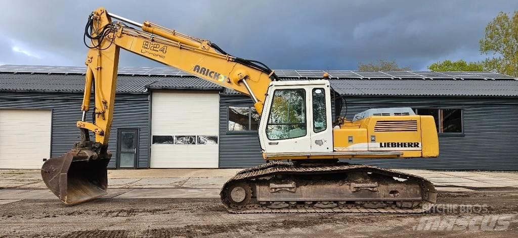 Liebherr R924 Pásová rýpadla