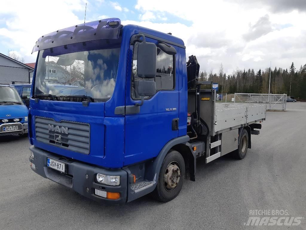 MAN TGL 8.180 Autojeřáby, hydraulické ruky